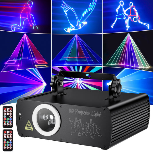 KeoBin 3D Laser Lights for Party